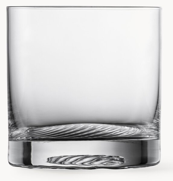 Komplet szklanek do whisky ze szkła kryształowego Echo, 4 elem