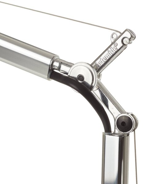 Artemide Lampa stołowa Tolomeo Micro, aluminiowy / szary / cynkowy, biuro, aluminium, design