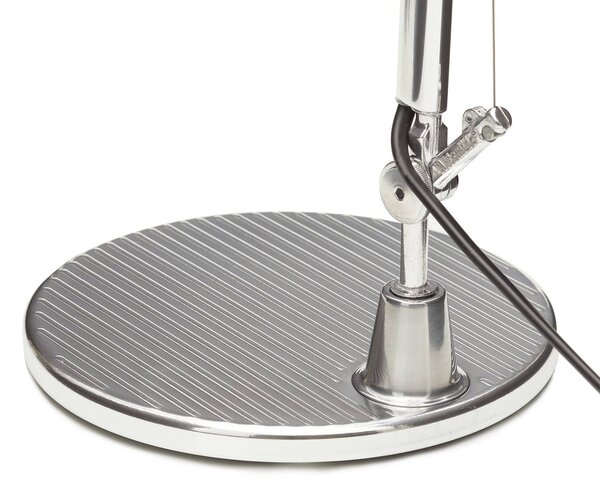 Artemide Lampa stołowa Tolomeo Micro, aluminiowy / szary / cynkowy, biuro, aluminium, design