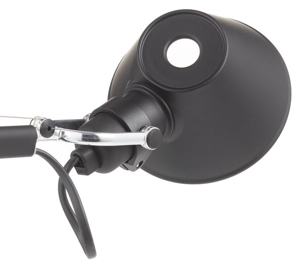 Artemide Lampa stołowa Tolomeo Micro, czarny, biuro, aluminium, design