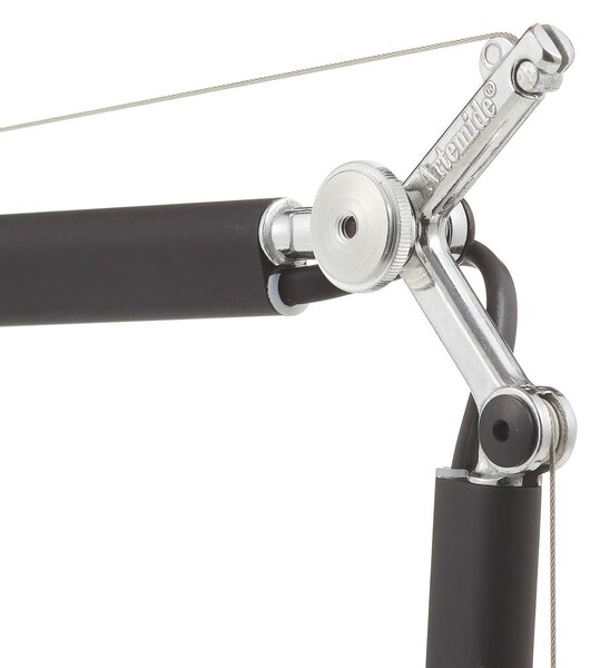 Artemide Lampa stołowa Tolomeo Micro, czarny, biuro, aluminium, design