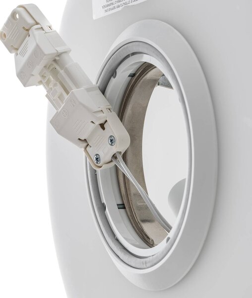 Artemide Kinkiet designerski Itka, możliwość ściemniania, biały / opal, salon / jadalnia, szkło, nowoczesny