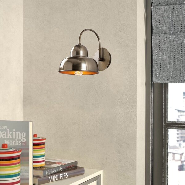 Kinkiet w kolorze mosiądzu ø 20 cm Multan – Opviq lights