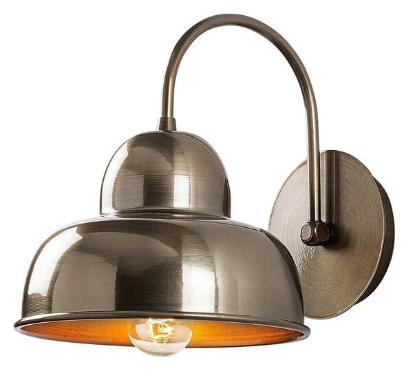 Kinkiet w kolorze mosiądzu ø 20 cm Multan – Opviq lights