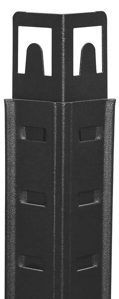Regał DUSTY, 5 półek, max 650kg, czarna/brązowa SongmicsHome