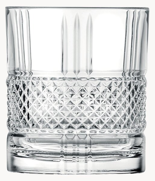 Komplet szklanek do whisky ze szkła kryształowego Brillante, 6 elem