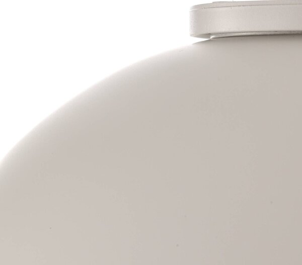 FLOS Lampa sufitowa designerska GLO-BALL, możliwość ściemniania, biały / opal, salon / jadalnia, szkło, design