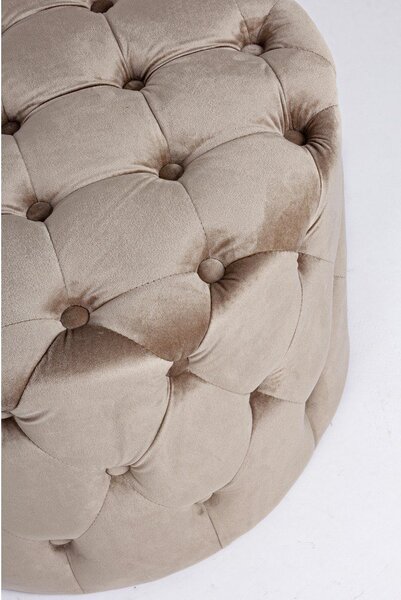 Szarobrązowy puf Lorella – Yes Everyday