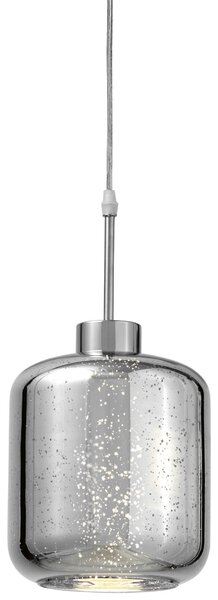 NOWOCZESNA LAMPA WISZĄCA ZWIS CHROMOWANA ALACOSMO W1