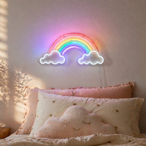 Neonowa lampa ścienna Multicolor z LED - Rainbow