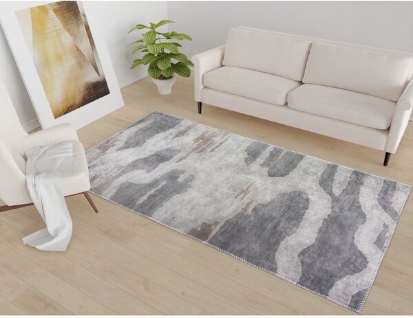 Szary dywan odpowiedni do prania 80x150 cm City Clouds – Vitaus