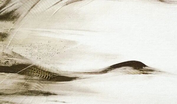 Obraz na płótnie Żurawie, Seria Złota