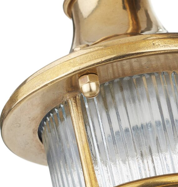 Moretti Luce Kinkiet zewnętrzny OCEAN, możliwość ściemniania, mosiężny / złoty, przedpokój, mosiądz, morski