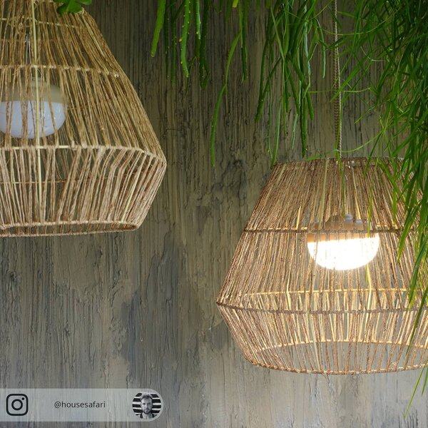 Newgarden Lampa wisząca Sisine LED z akumulatorem Sisine, możliwość ściemniania, jasne drewno, nowoczesny