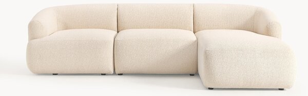 Narożna sofa modułowa Bouclé Sofia (3-osobowa)