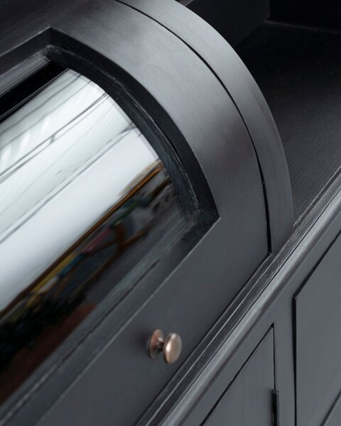 Kredens Brighton 204x56x217cm black