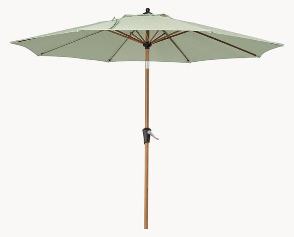 Parasol ogrodowy z efektem drewna Palinuro, przechylany