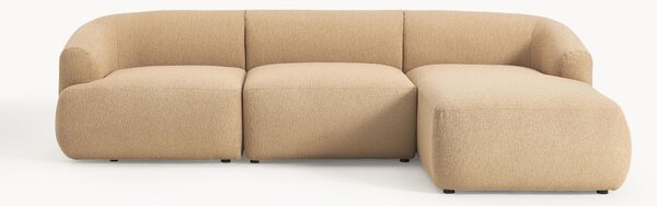 Narożna sofa modułowa Bouclé Sofia (3-osobowa)