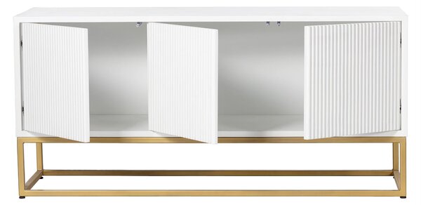 Komoda Wavy white
