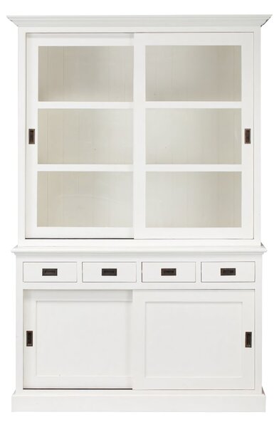 Witryna Milton z 4 szufladami 144x53x226cm
