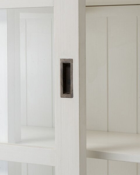 Witryna Milton z 4 szufladami 144x53x226cm