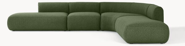 Narożna sofa modułowa Bouclé Sofia (4-osobowa)