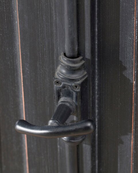 Komoda 240x48x94 old black & natural