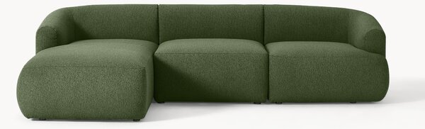 Narożna sofa modułowa Bouclé Sofia (3-osobowa)