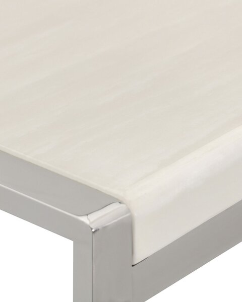 Konsola Chianti marble ivory white 120x40x80cm
