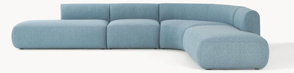 Narożna sofa modułowa Bouclé Sofia (4-osobowa)