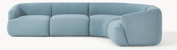 Narożna sofa modułowa Bouclé Sofia (4-osobowa)
