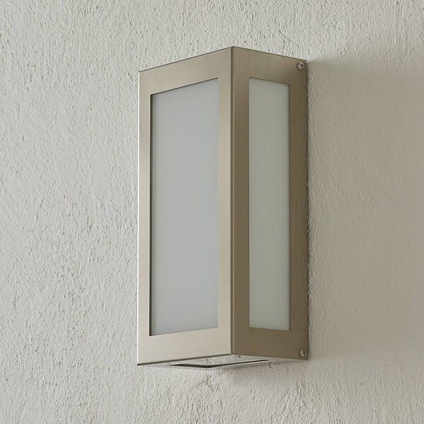 CMD Lampa zewnętrzna z czujnikiem ruchu Aqua Rain, aluminiowy / szary / cynkowy, stal szlachetna, nowoczesny
