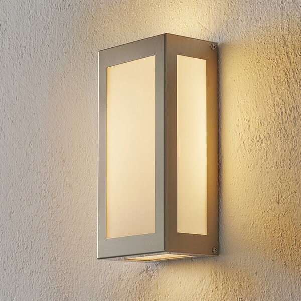 CMD Lampa zewnętrzna z czujnikiem ruchu Aqua Rain, aluminiowy / szary / cynkowy, stal szlachetna, nowoczesny