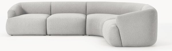 Narożna sofa modułowa Bouclé Sofia (4-osobowa)