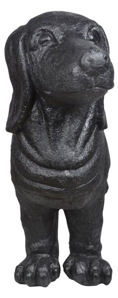 Czarna ławka ogrodowa Dachshund – Esschert Design