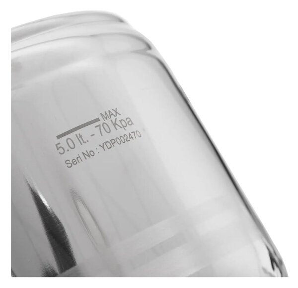 Szybkowar ze stali nierdzewnej z pokrywką Orion Profi, 5 l