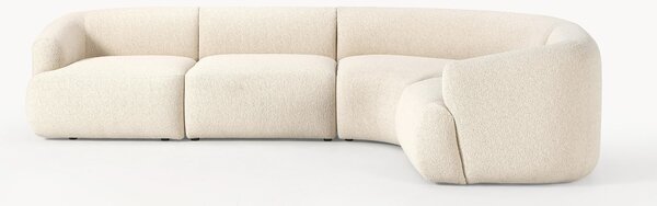 Narożna sofa modułowa Bouclé Sofia (4-osobowa)