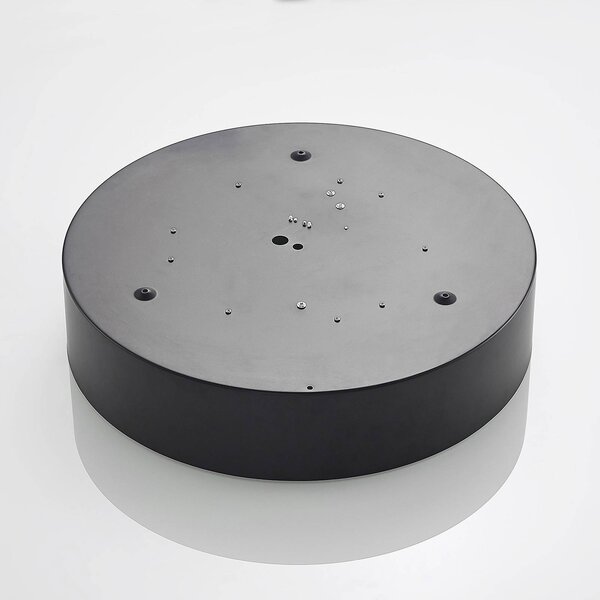 Lampa sufitowa LED Kambia Lindby, czarny, salon / jadalnia, aluminium, nowoczesny