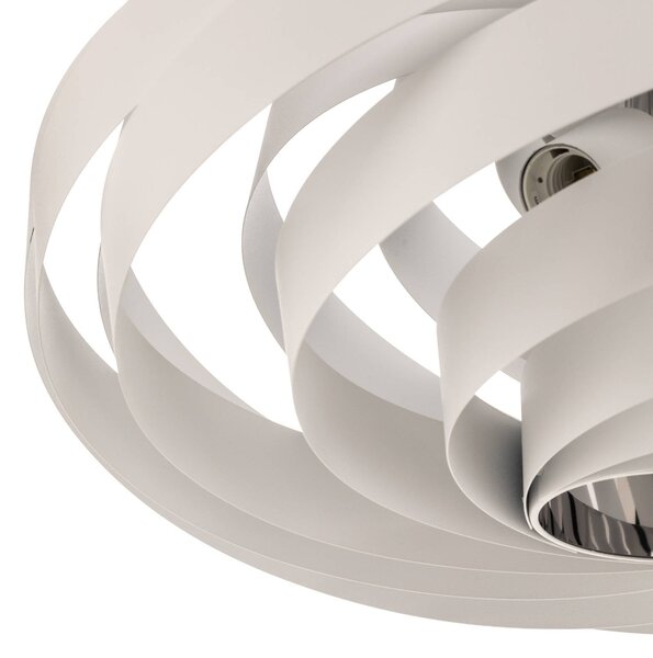 Lampa sufitowa Vento Domiluce, możliwość ściemniania, biały / opal, salon / jadalnia, metal, nowoczesny