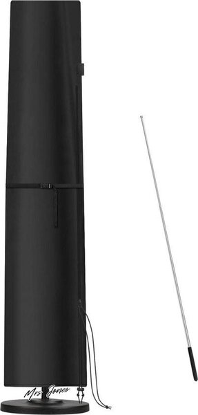Pokrowiec ochronny firmy Mrs. Jones do parasoli wiszących – wodoodporny – Ø 300 cm Ø 400 cm Ø 500 cm – z drążkiem – do parasoli o średnicy 3–5 m – 280 x 50/60 cm
