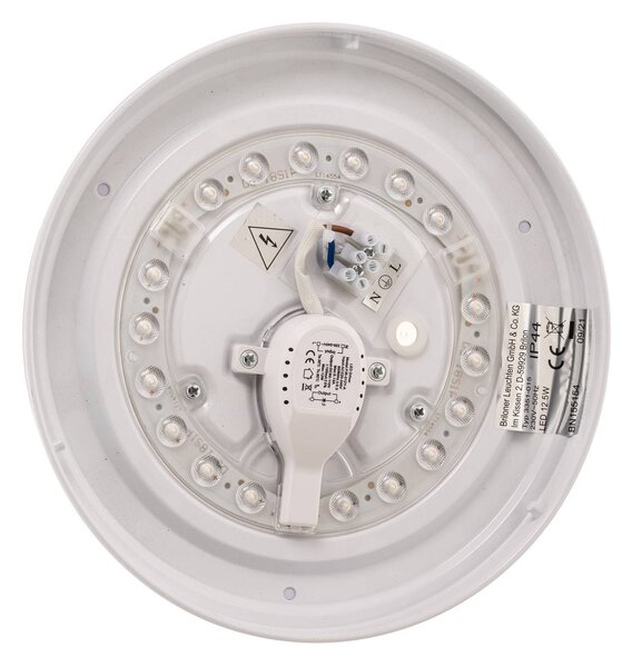 Briloner Lampa sufitowa LED Malbona, czarny, łazienka, metal, nowoczesny