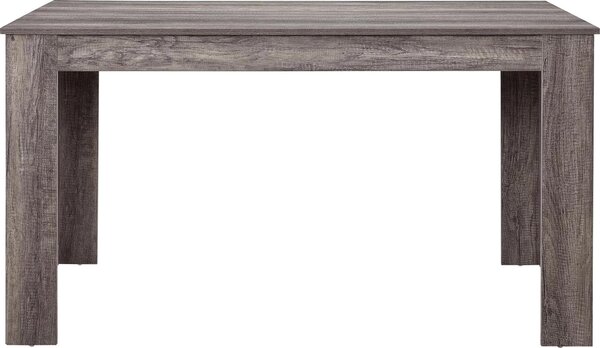 Stół do jadalni In And OutdoorMatch Kennedi - styl wiejski - 140 x 90 x 77 cm - ciemny dąb - stylowy design