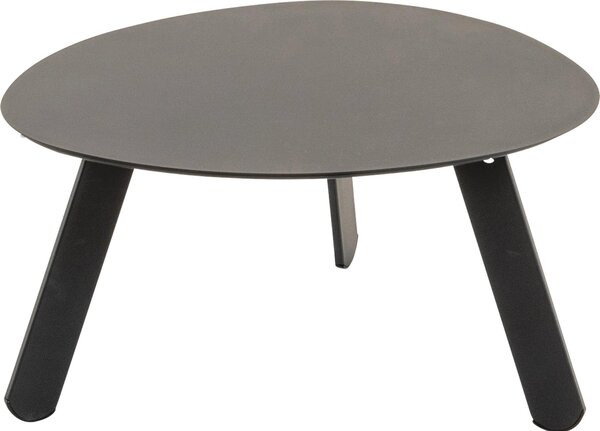 Stolik boczny - Czarny - 55x46x28 cm - Stal
