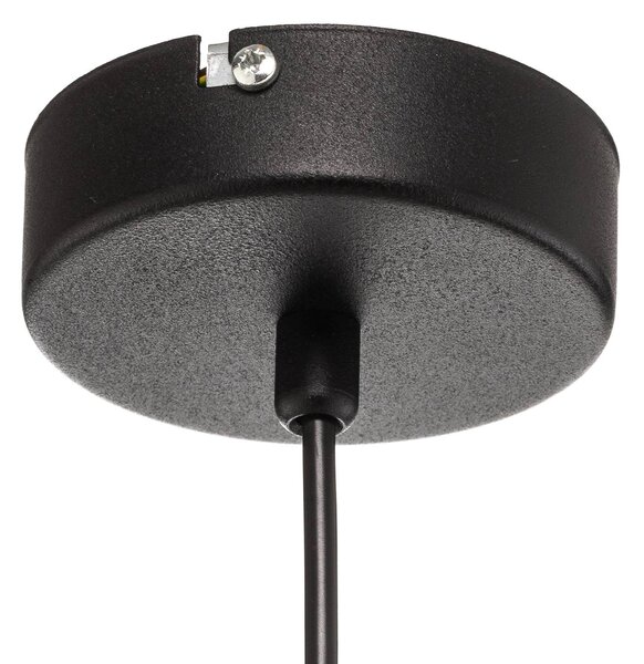 Lampa wisząca Dione ALDEX, możliwość ściemniania, czarny, salon / jadalnia, szkło, nowoczesny