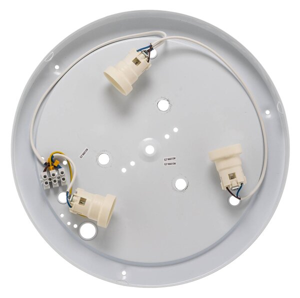 Lampa sufitowa Gjovik Argon, możliwość ściemniania, biały / opal, salon / jadalnia, szkło, nowoczesny