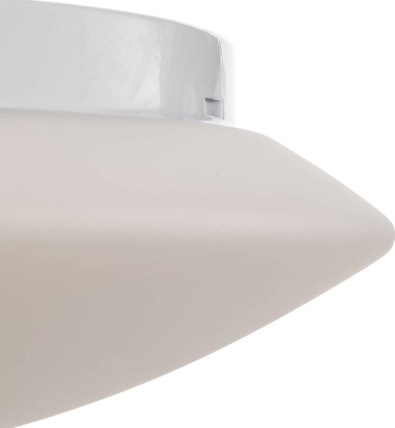 Lampa sufitowa Gjovik Argon, możliwość ściemniania, biały / opal, salon / jadalnia, szkło, nowoczesny