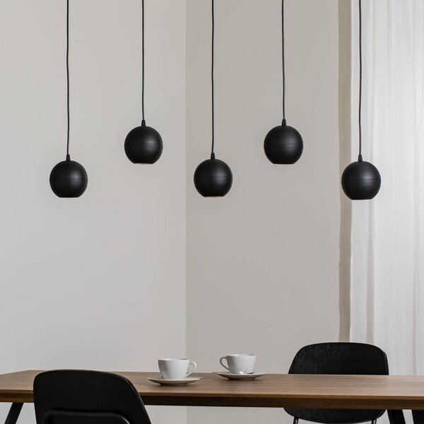 Lampa wisząca Midway HELAM, czarny, salon / jadalnia, metal, nowoczesny