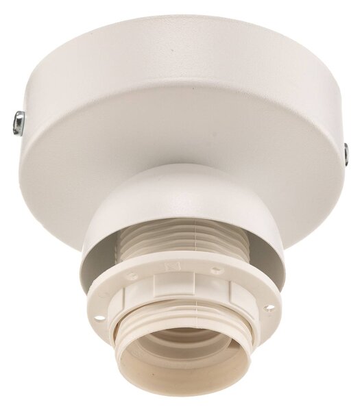 Lampa sufitowa Pastell Trio Duolla, możliwość ściemniania, aluminiowy / szary / cynkowy, salon / jadalnia, tkanina / materiał / jedwab, nowoczesny
