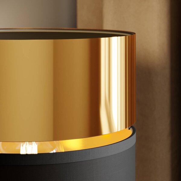 Kinkiet Hilton TK Lighting, czarny, salon / jadalnia, metal, nowoczesny