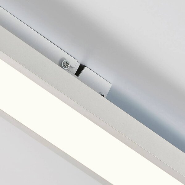 Panel LED Arcchio Enora, 3500lm, biały, metalowy, 119,5 cm Enora, biały / opal, salon / jadalnia, tworzywo sztuczne, nowoczesny
